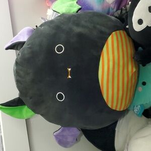 16" Fariq Black Halloween Bat Squishmallow